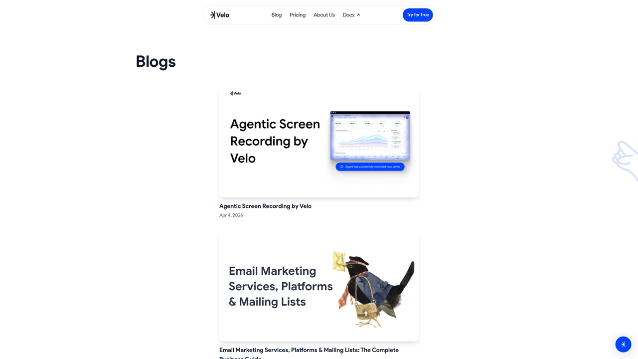 Blog | Velo for Velo