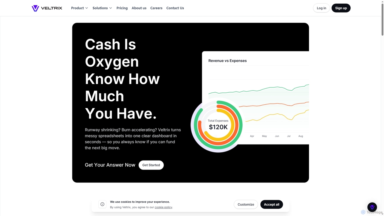 Veltrix - Financial industry case for Veltrix