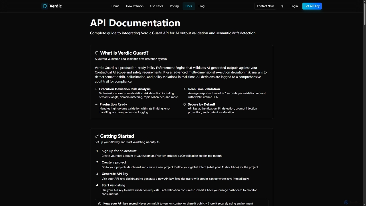 Verdic — Trust Infrastructure for LLMs for Verdic