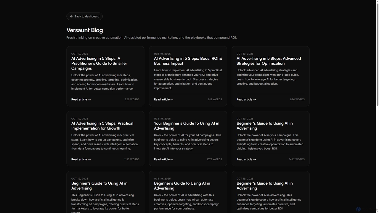Versaunt Blog | Versaunt for Versaunt