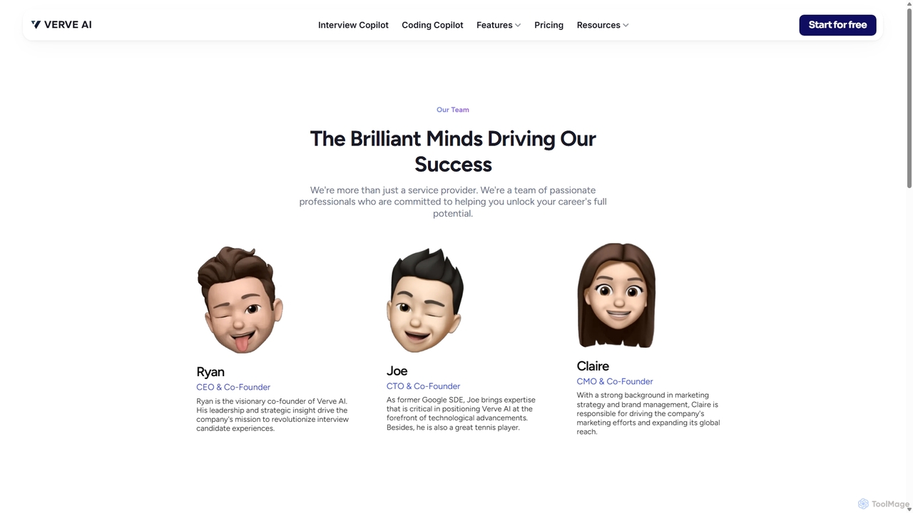 About Us for VerveCopilot