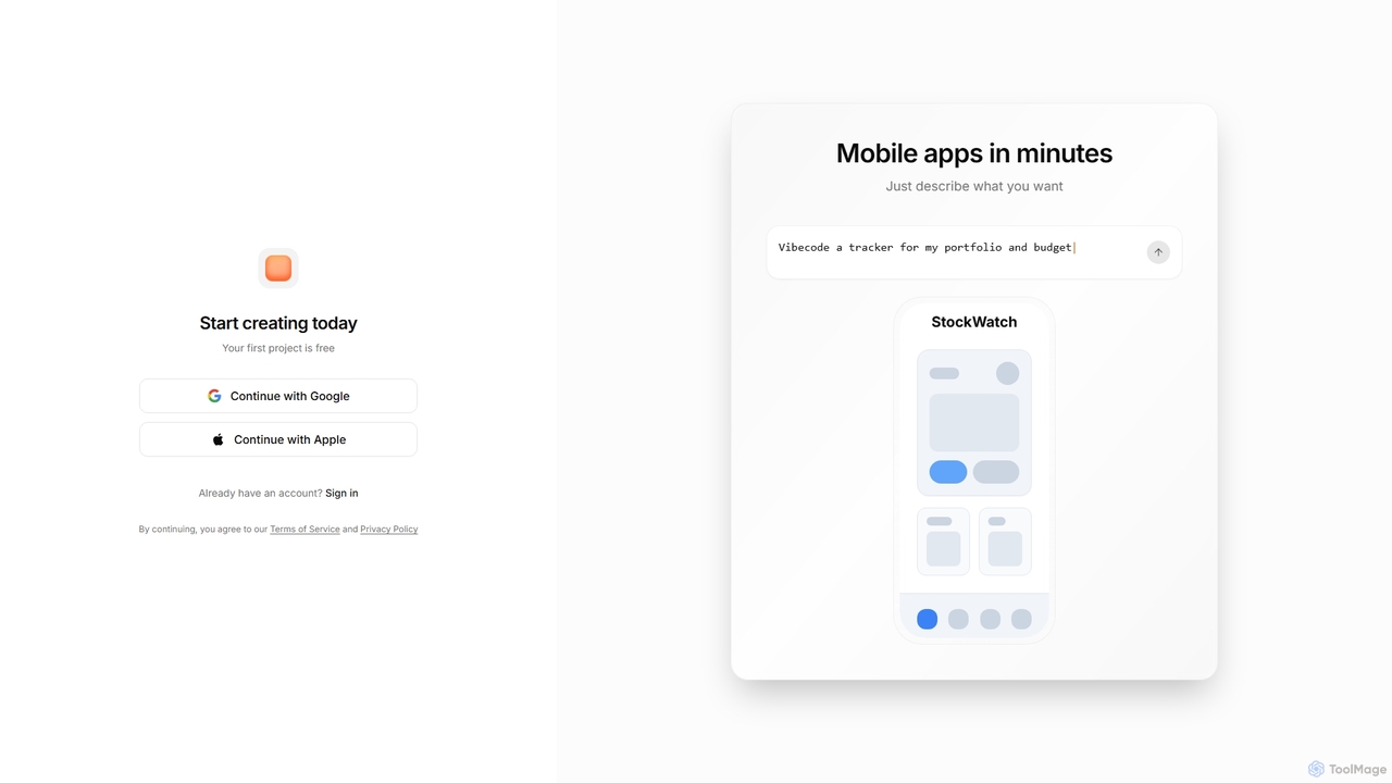 Vibecode - AI Mobile App Builder for Vibecode