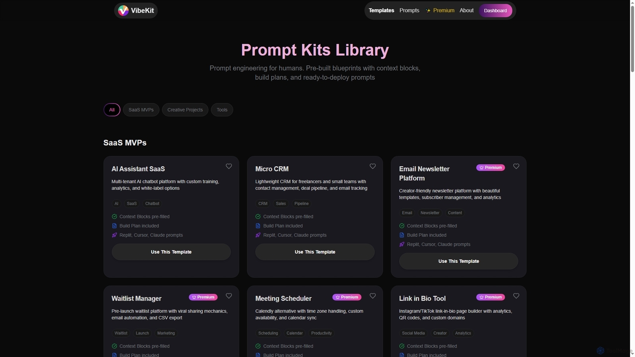 VibeKit - Prompt Engineering for Humans | AI Prompts Library & Templates for VibeKit