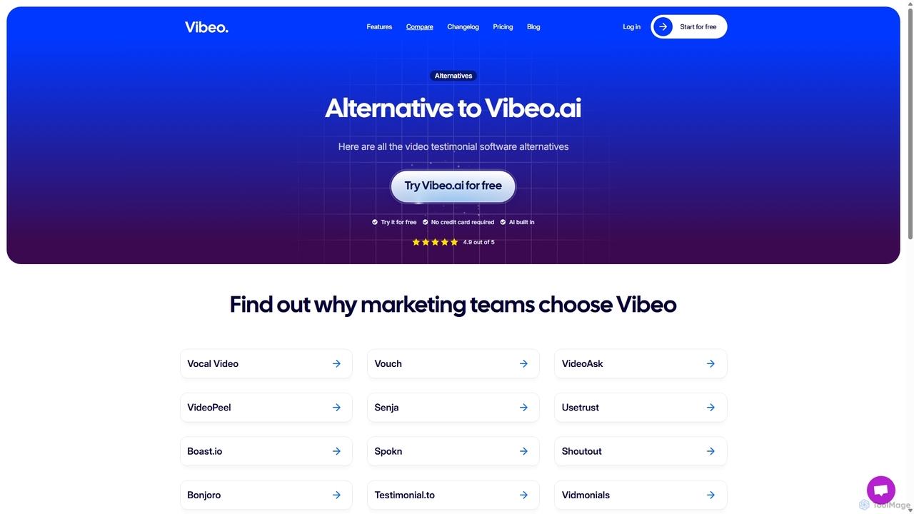 Best Video Testimonial Software - 2025 - Comparison for Vibeo