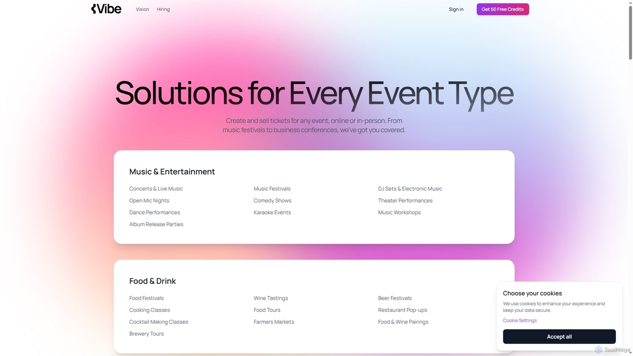 Event Solutions - Create Events for Every Occasion | vibeticketing | vibeticketing for Vibeticketing