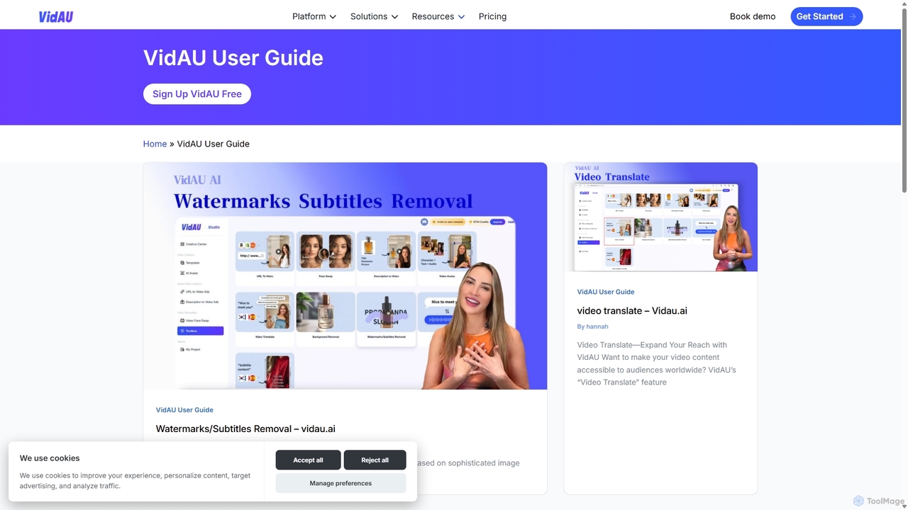 VidAU User Guide – VidAU.ai for VidAU