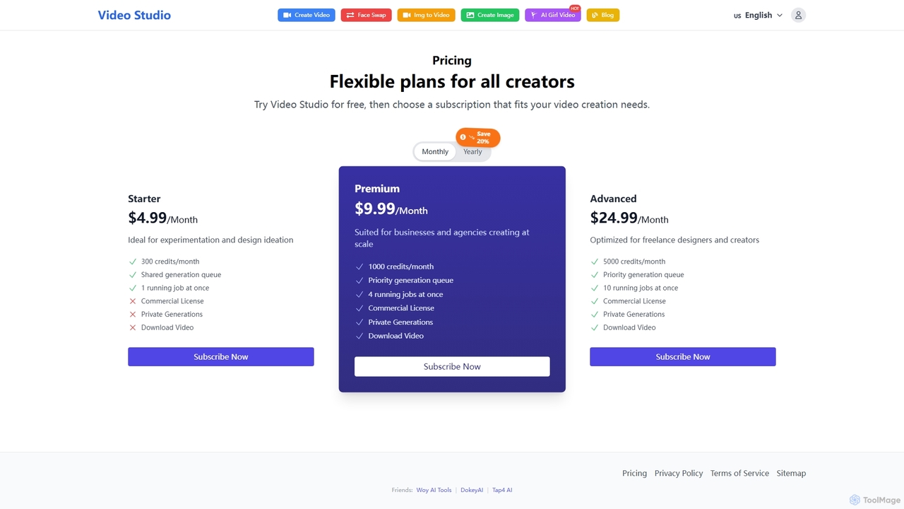 Video Studio | AI-Powered Video Creation Platform for Video Studio
