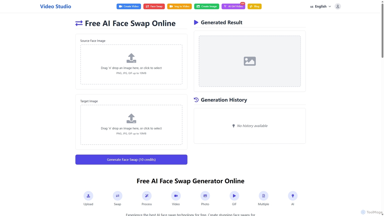 AI Face Swap | Vidu Studio for Video Studio