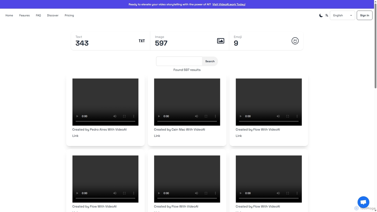 VideoAI | Revolutionize Video Creation with VideoAI for VideoAI