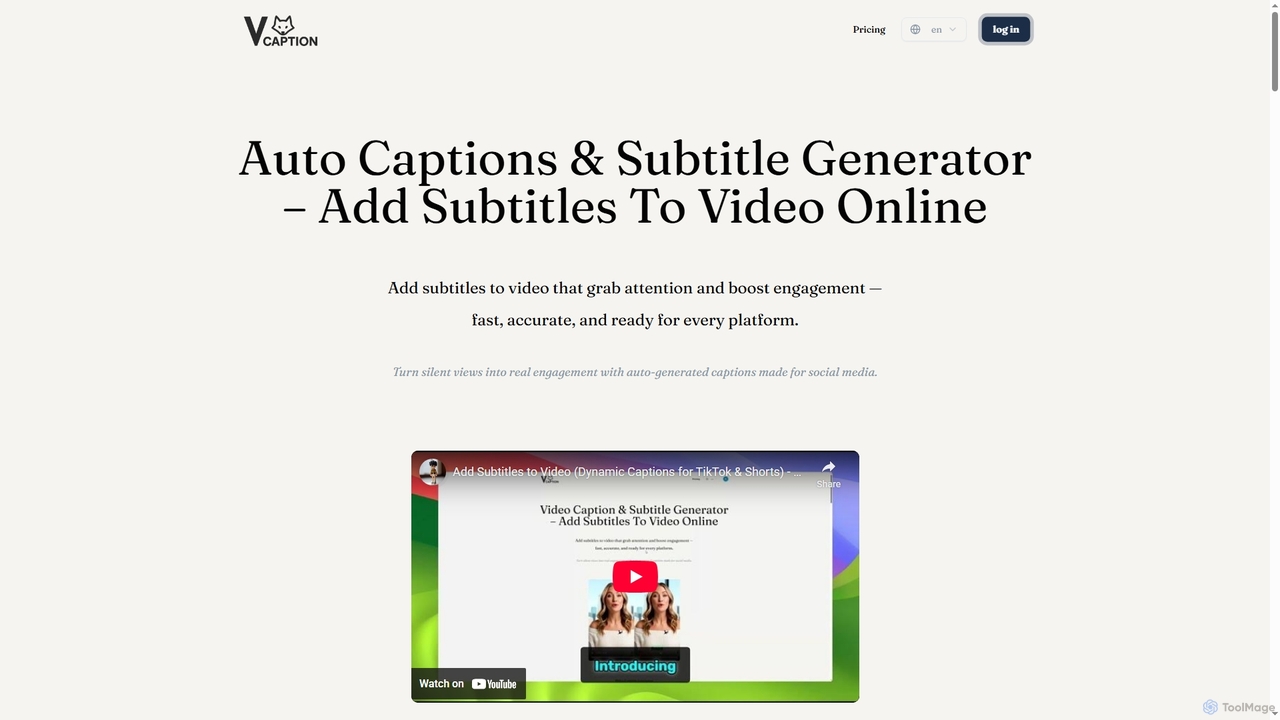 VideoCaption