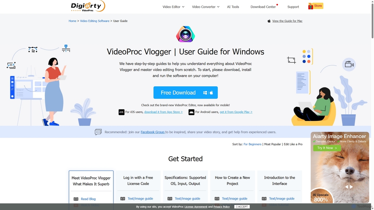 [OFFICIAL] VideoProc Vlogger Editing Software User Guide for Windows for VideoProc