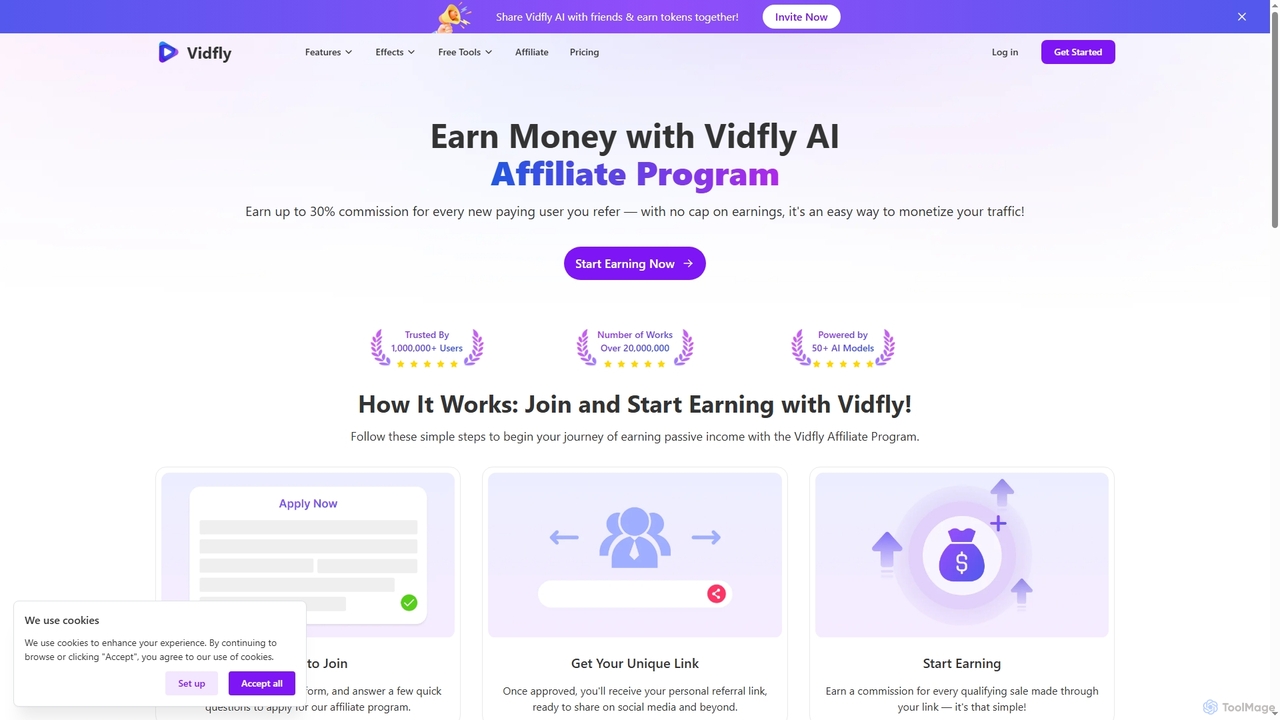 Vidfly - AI-Powered Video Creation in Seconds for Vidfly