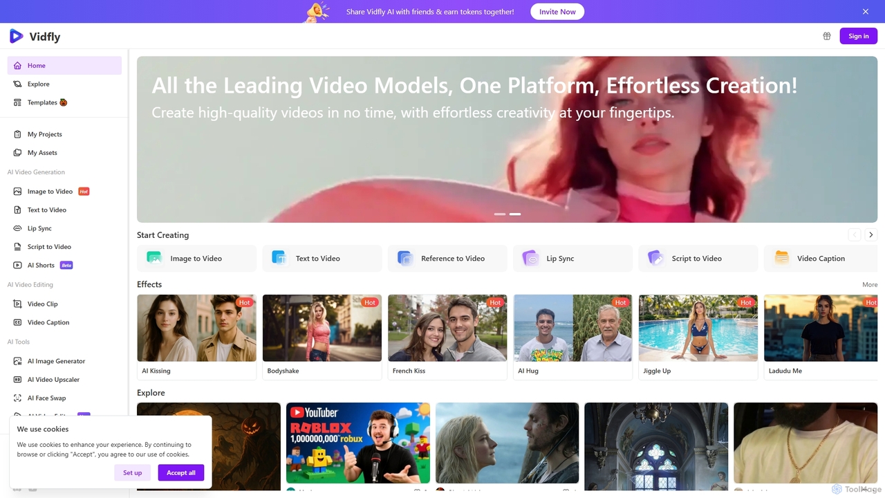AI Video Generator | Convert Text & Images into Engaging Videos - Vidfly for Vidfly