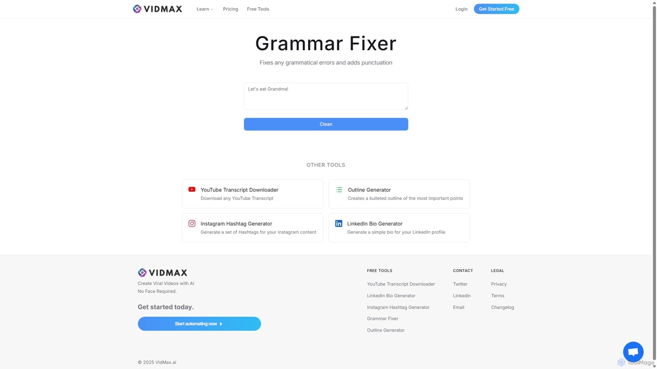 VidMax AI - Create Viral Faceless Videos in Minutes | AI Video Generator for VidMax