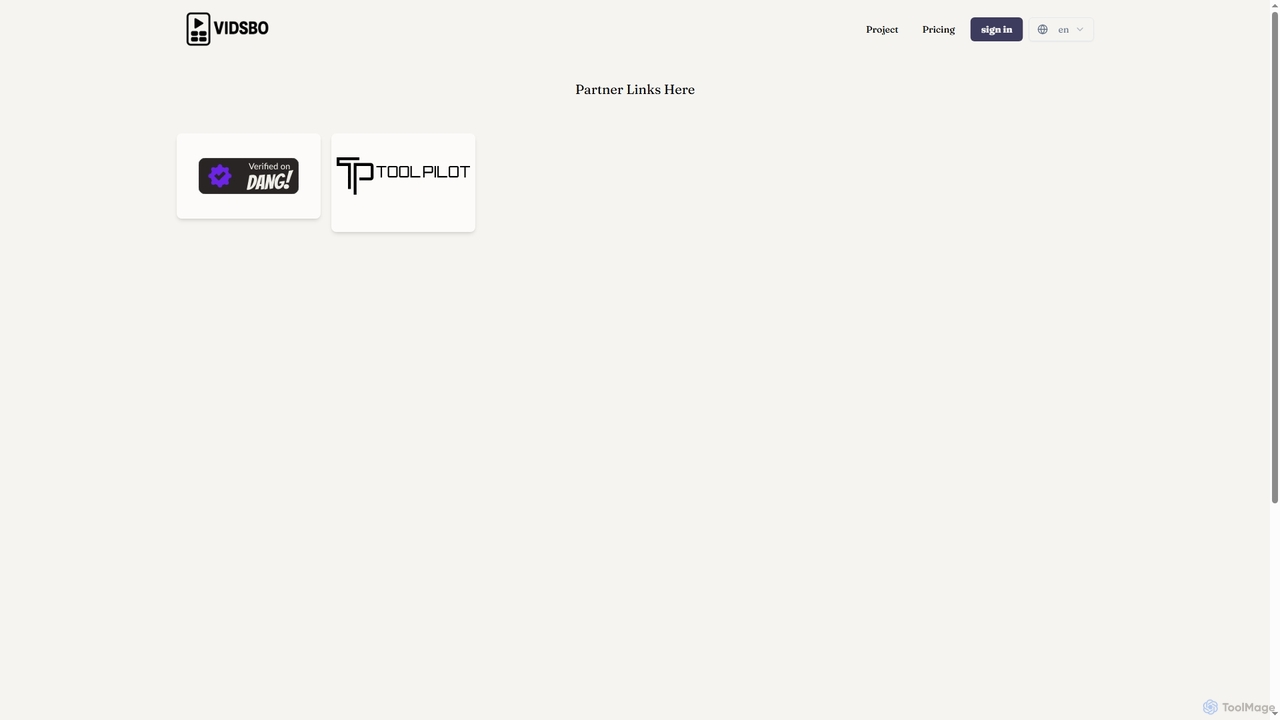VidSbo - AI Storyboard Generator | partner links for Vidsbo