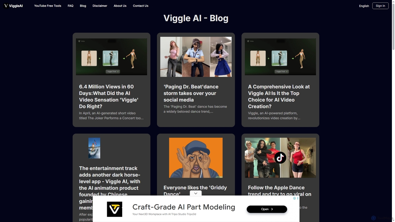 ViggleAI's Blogs for Viggle AI