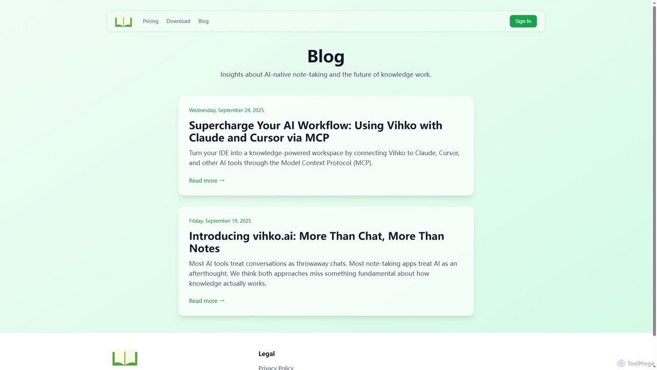 Blog | vihko.ai for Vihko