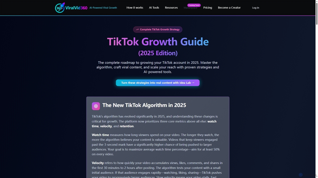 TikTok Growth Guide – How to Grow Fast in 2025 for ViralVid360