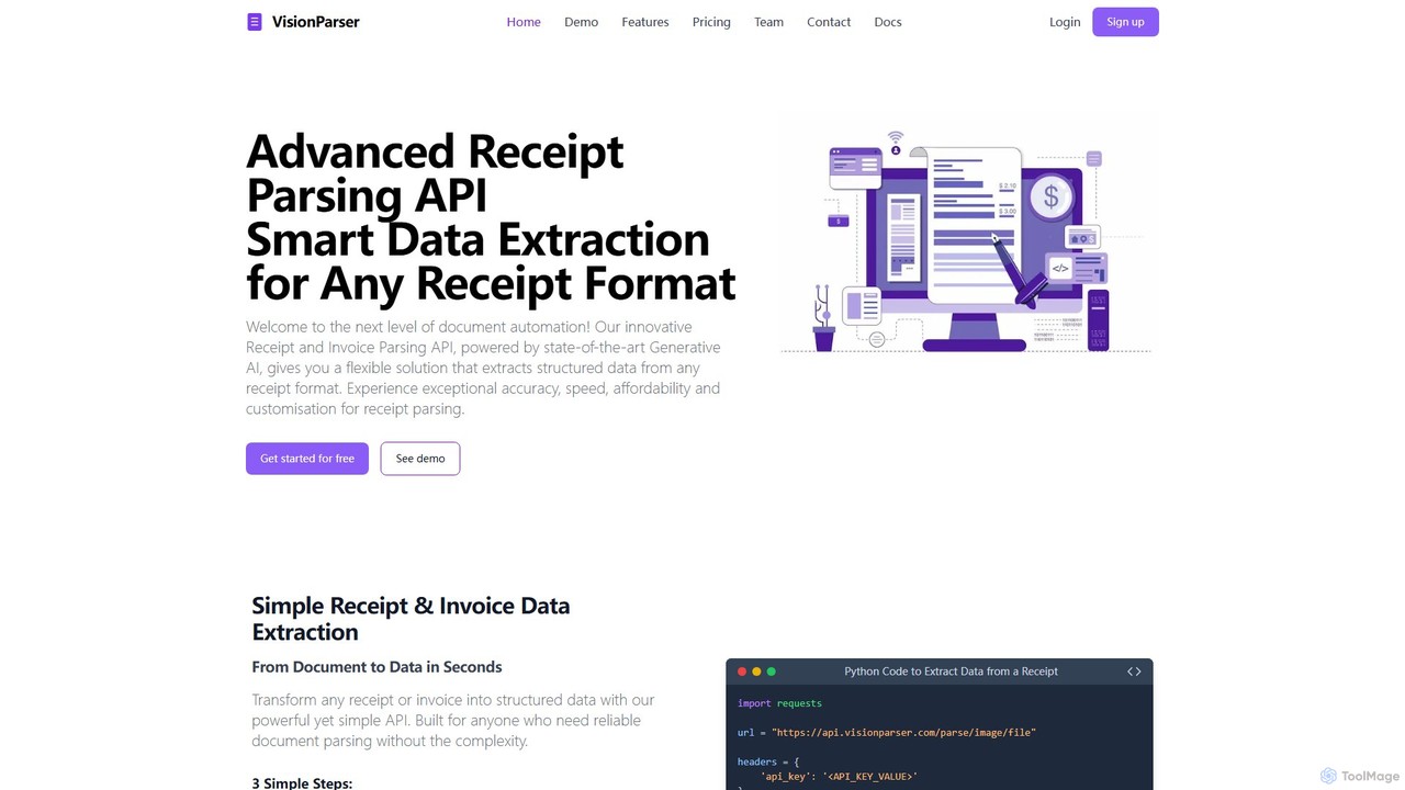 VisionParser