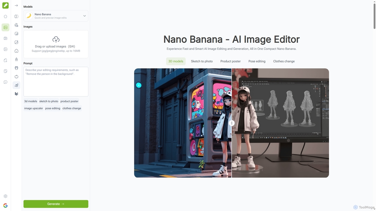 Nano Banana – High-Quality AI Image Editing Model for VisualGPT