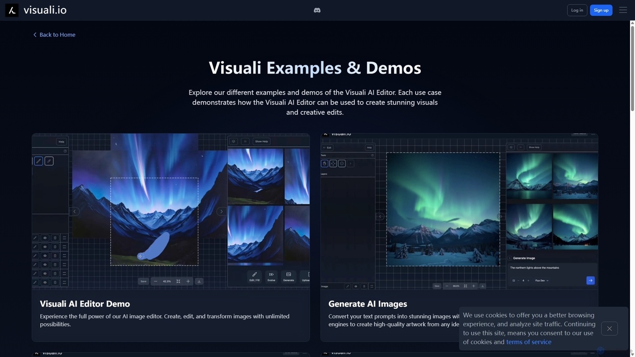 Visuali AI Examples - Explore AI Image Editing Use Cases for Visuali