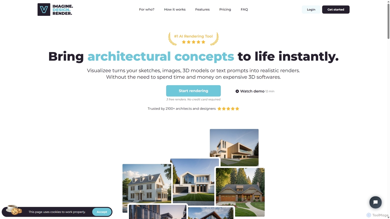 Visualizee.ai - #1 AI rendering tool - For Architects for Visualizee.ai