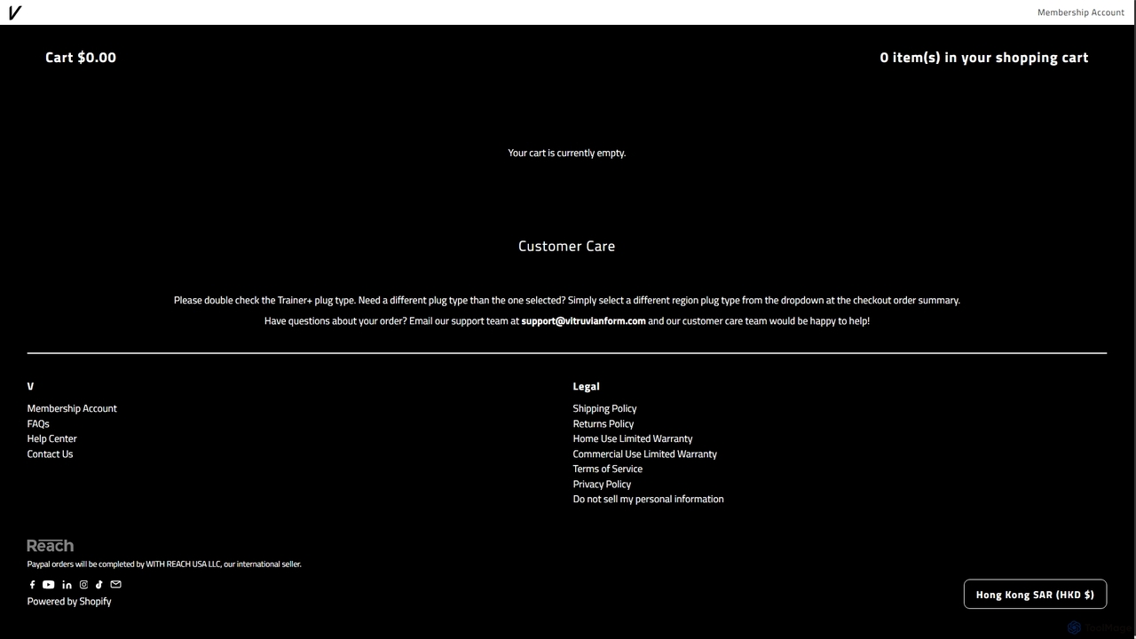 Your Shopping Cart – Vitruvian for Vitruvianform