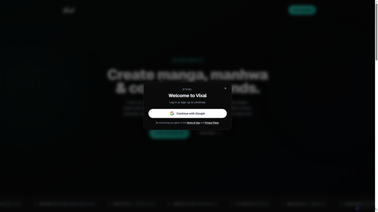 VIXAL - AI Manga, Manhwa & Comic Generator for Sequential Art for Vixal