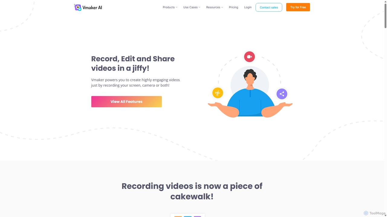 Vmaker Screen Recorder Features for Vmaker