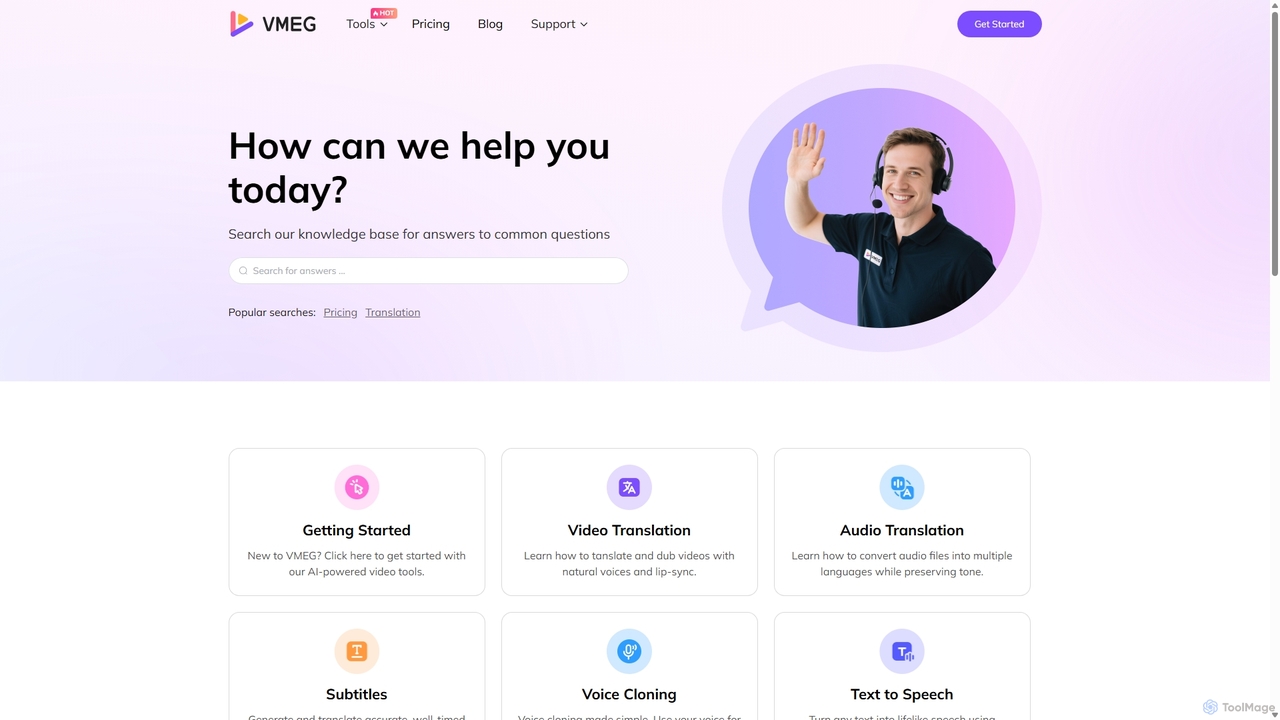 VMEG - Help Center for VMEG