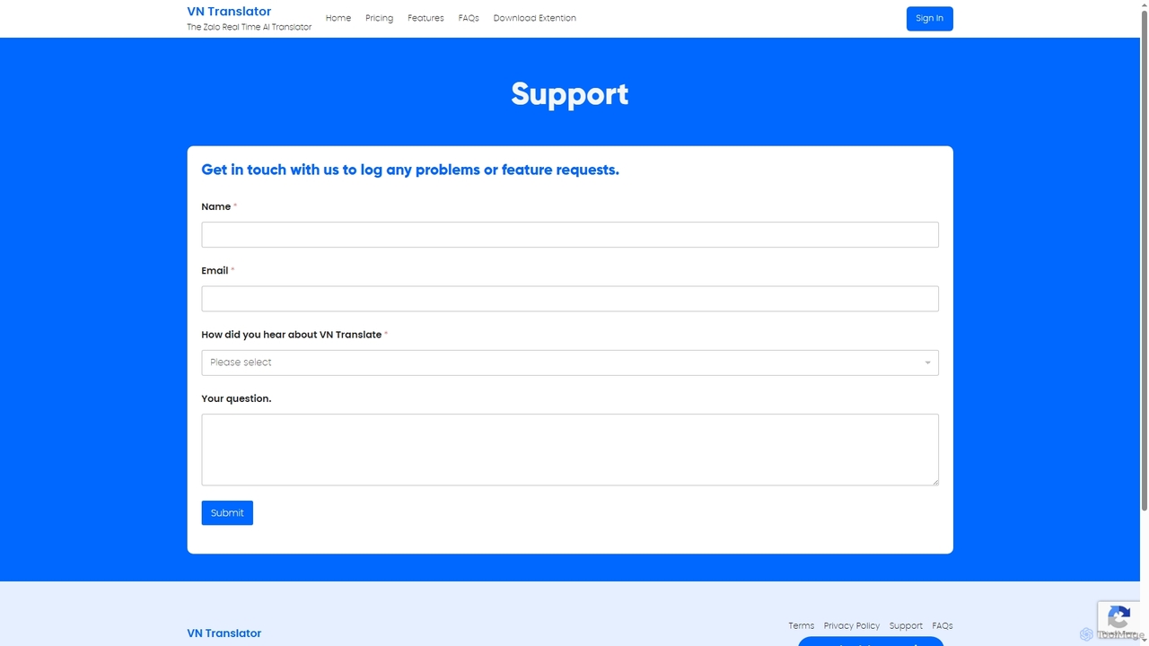 Support - VN Translator for VN Translator