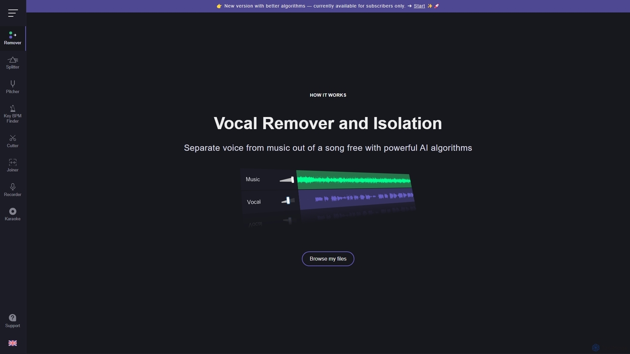 Vocal Remover