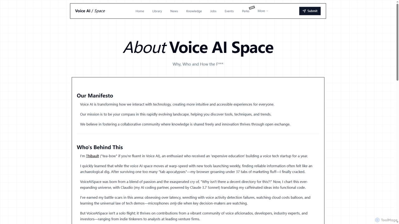 About Voice AI Space | Our Mission & The Team Behind The Voice Tech Hub for Voice AI Space