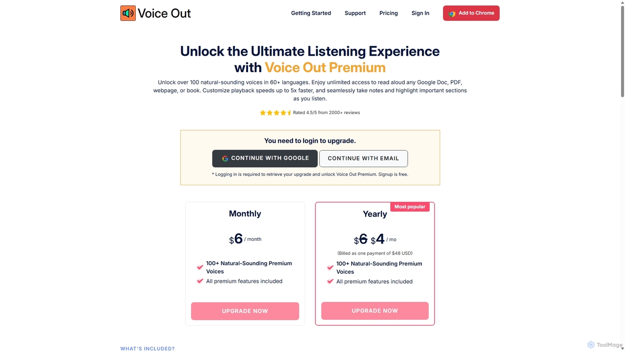 Get Voice Out Premium Today for Voice Out
