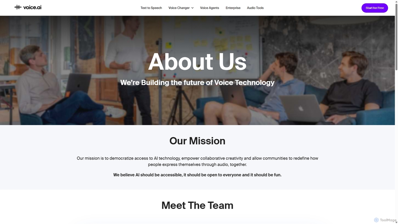 About Us - Voice.ai for Voice.ai
