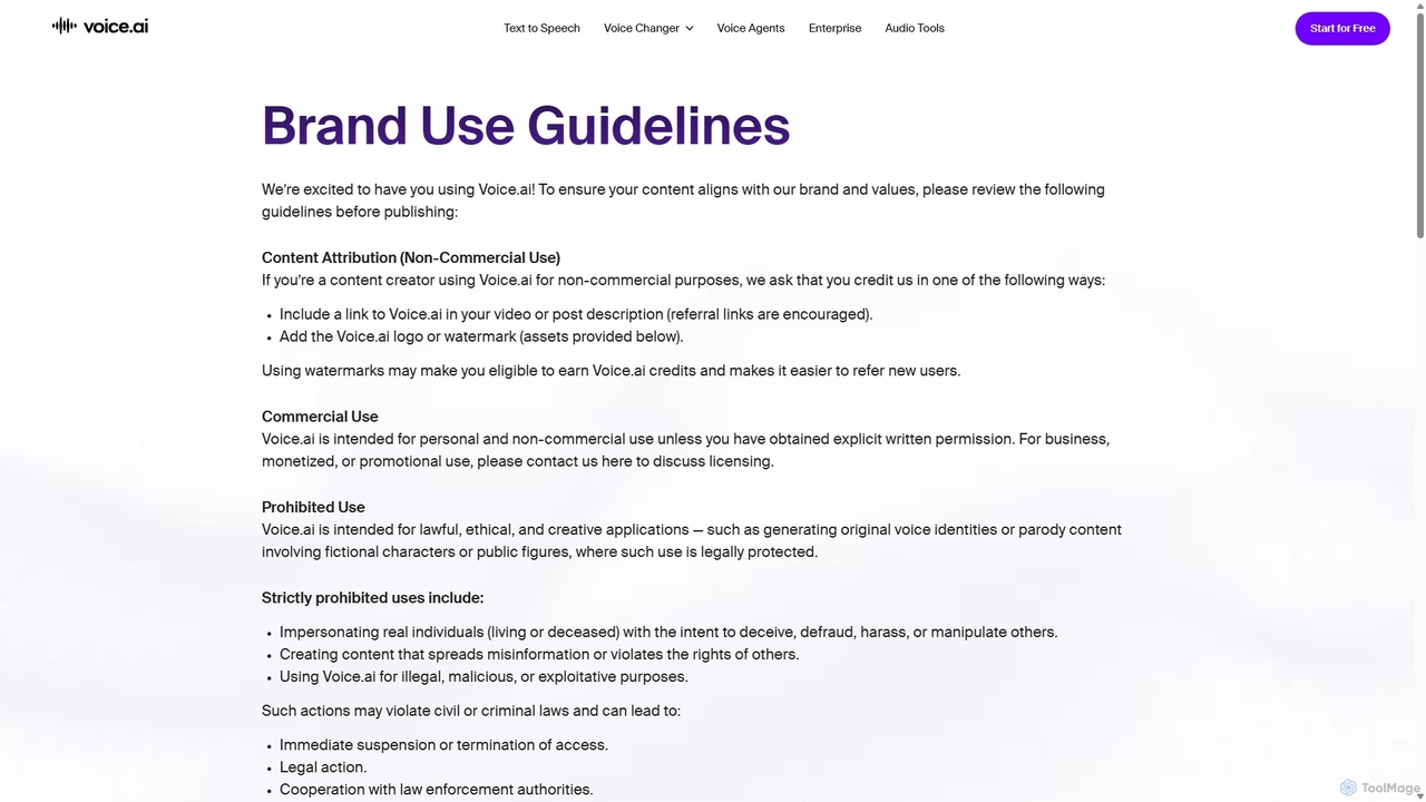Brand Use Guidelines - Voice.ai for Voice.ai