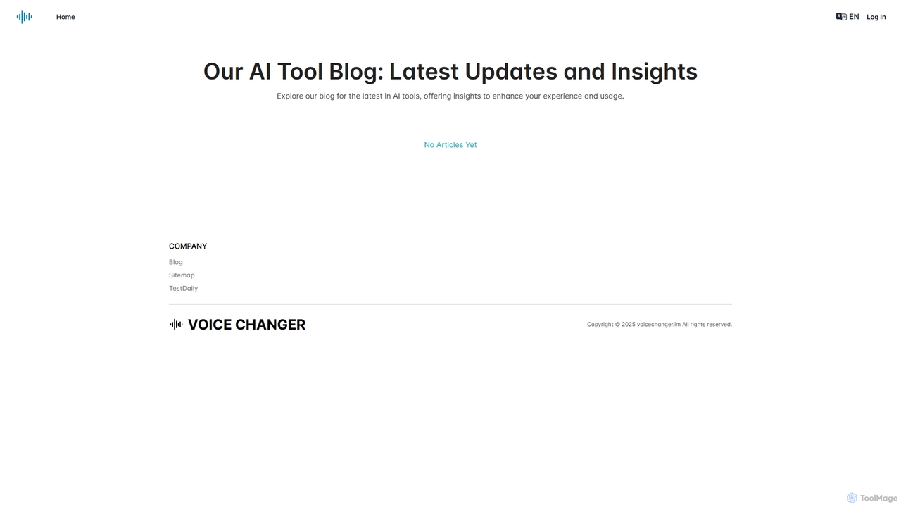 Our AI Tool Blog: Latest Updates and Insights for Voicechanger.im