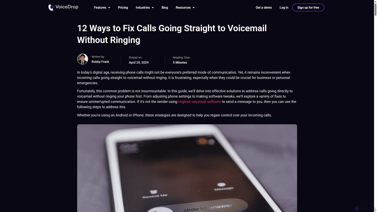 12 Ways to Fix Calls Going Straight to Voicemail Without Ringing for VoiceDrop