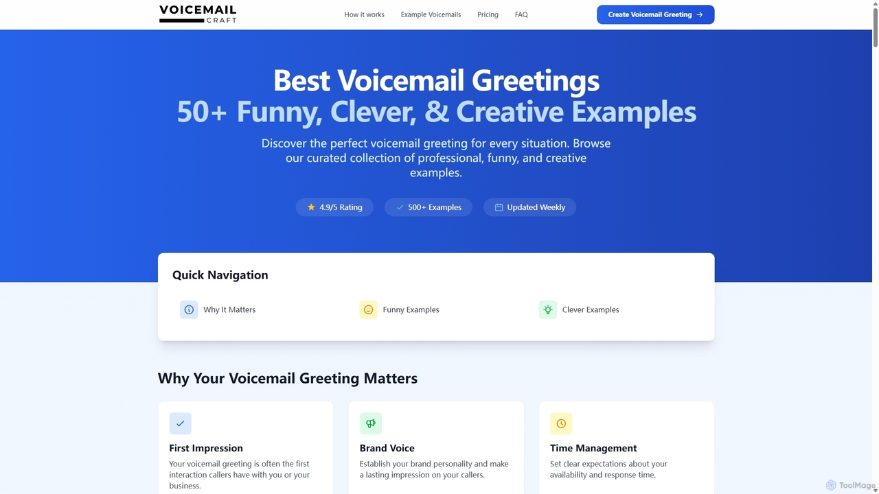 50+ Best Voicemail Greetings: Funny, Clever, & Professional Examples for VoicemailCraft