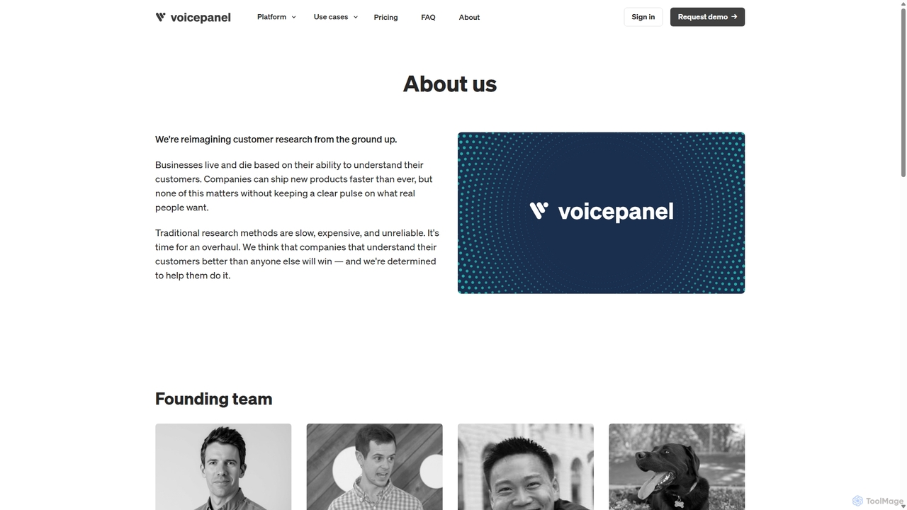 Voicepanel | AI agents for customer research for Voicepanel