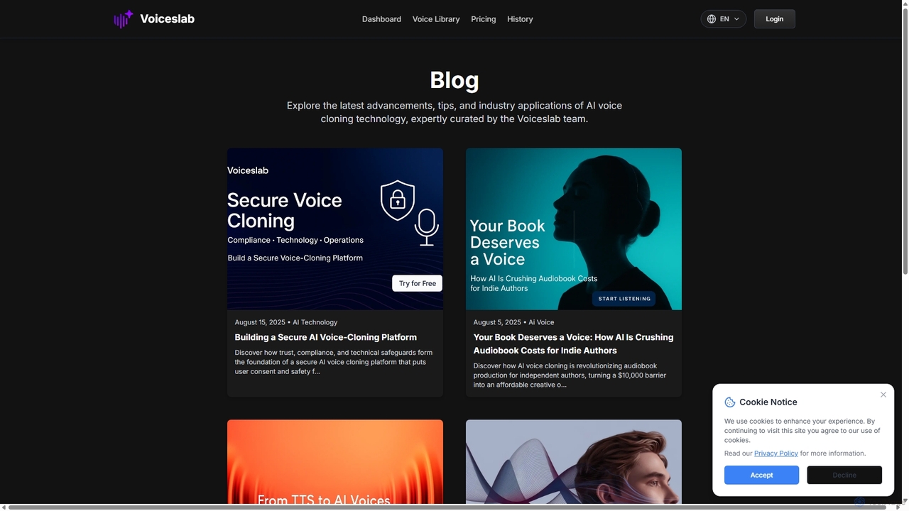 Blog | Voiceslab for Voiceslab