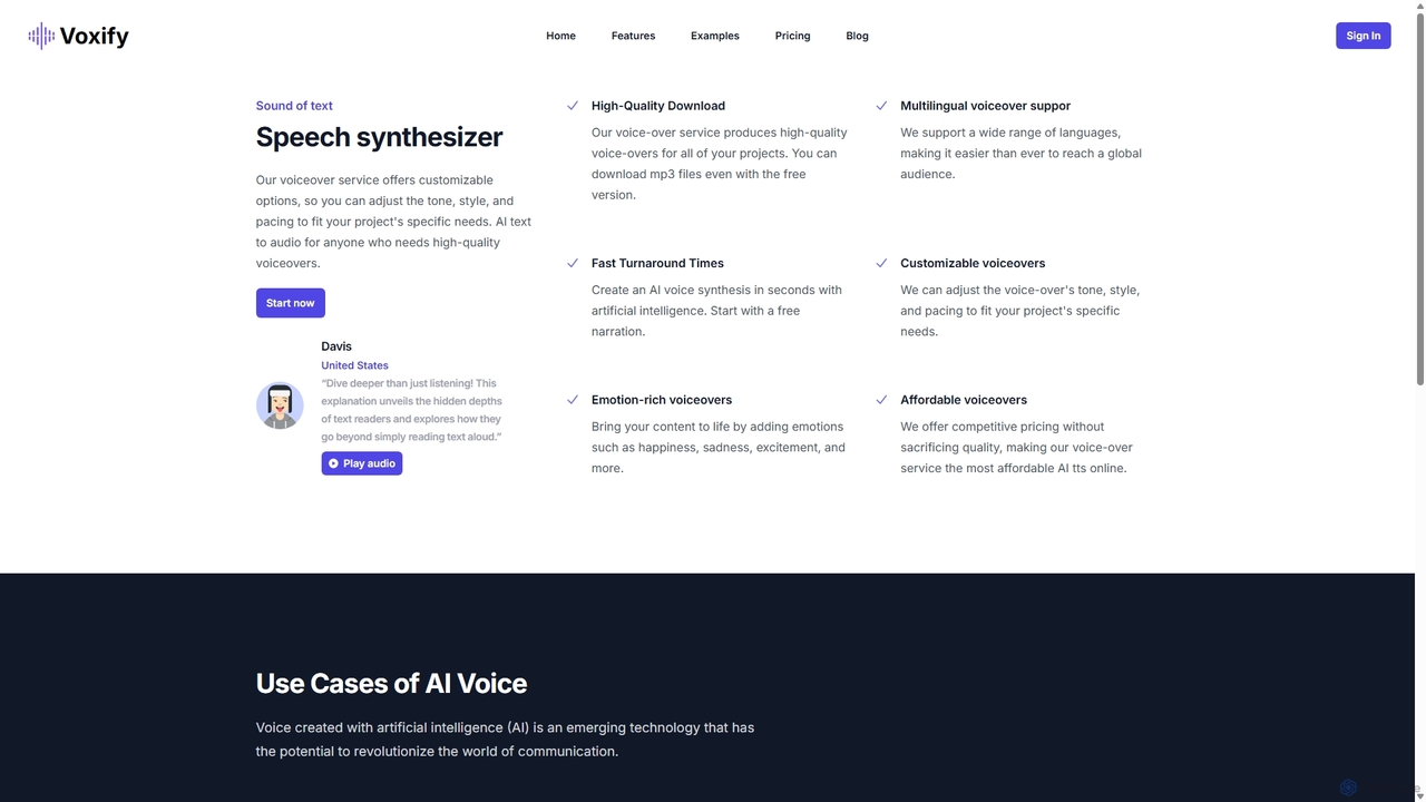 TTS Text to speech | Voxify for Voxify