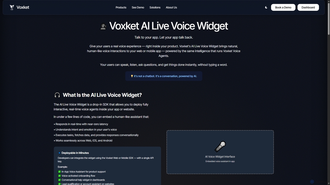 Voxket: Deploy AI Workforce for Frontline Operations for Voxket