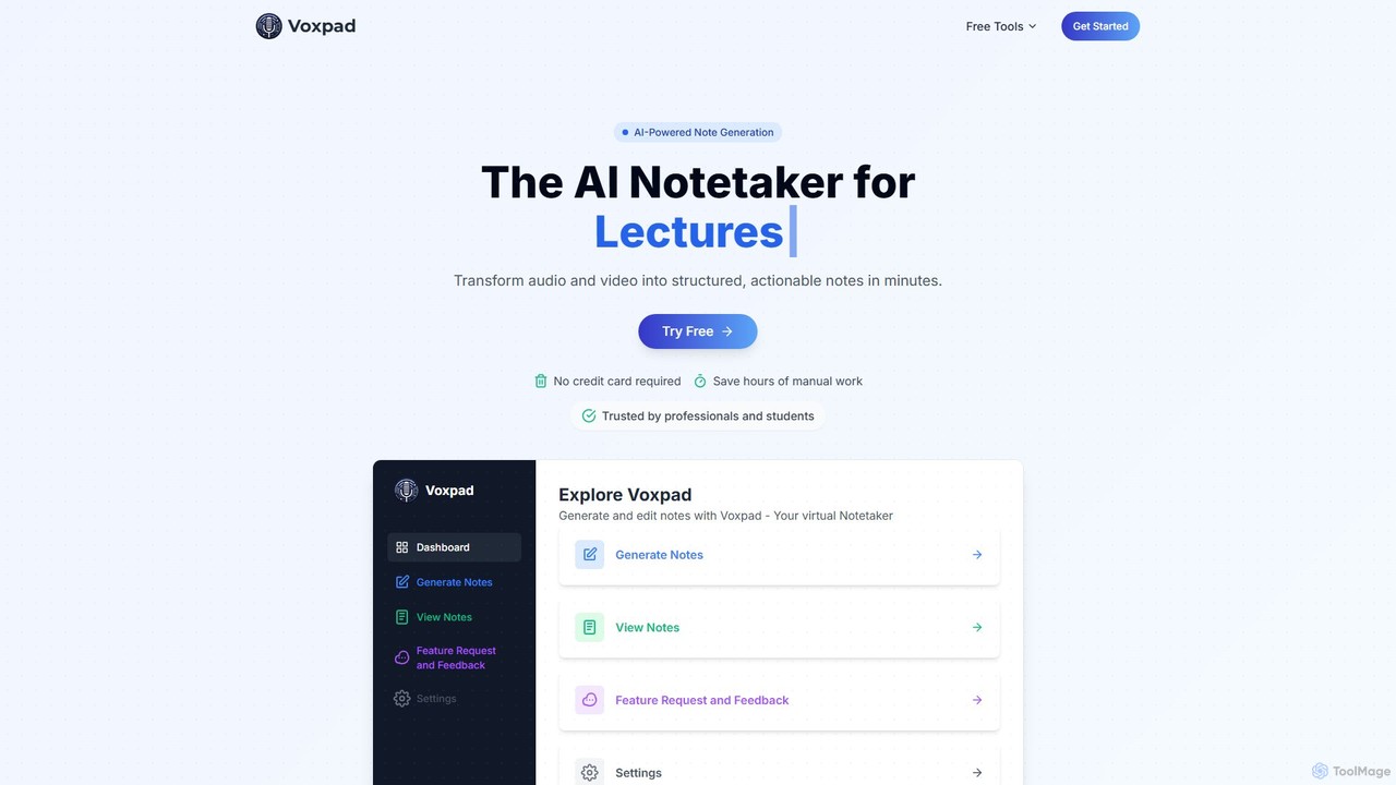 preview for Voxpad