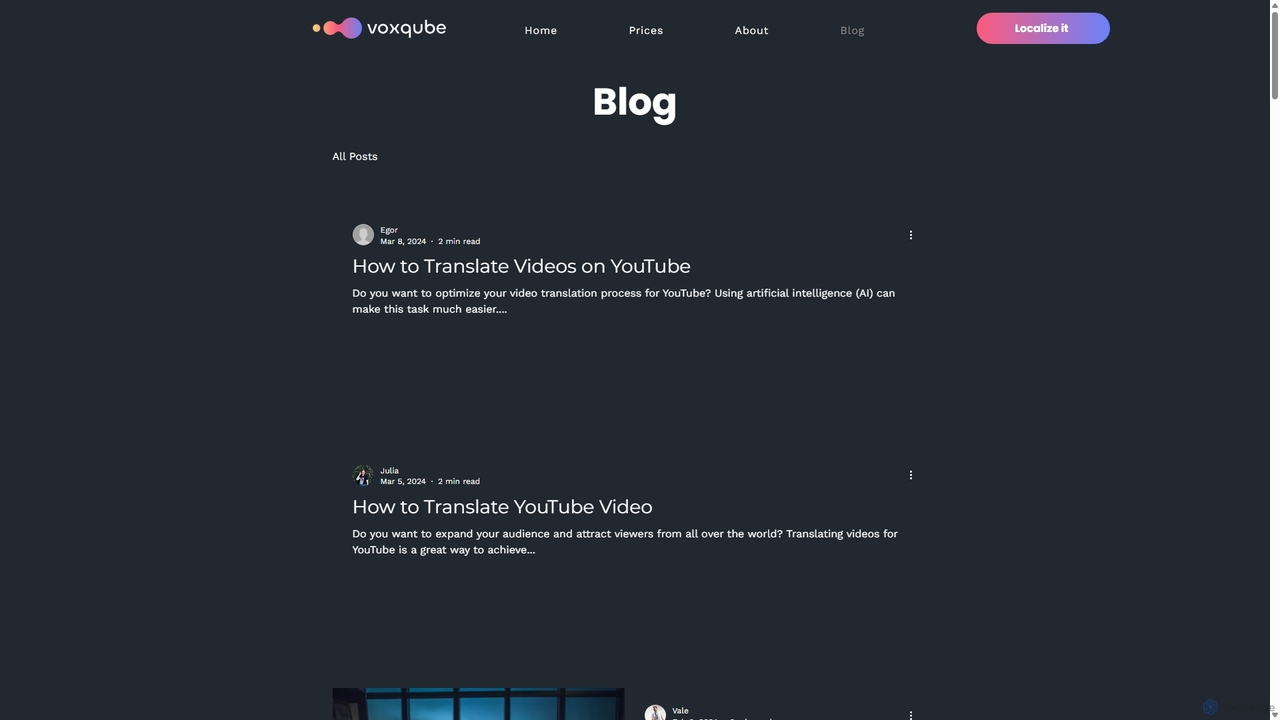 Blog | voxqube for Voxqube