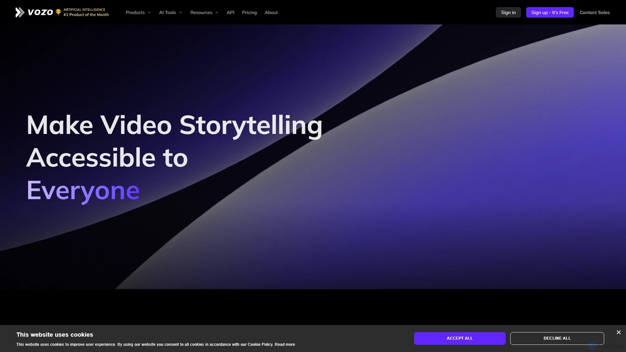 Vozo - About Us | Transform Videos Storytelling with AI for Vozo