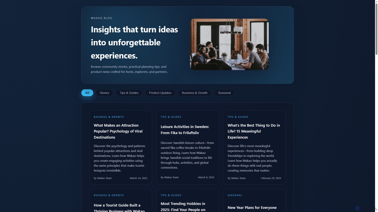 Wakao Blog | Stories, Tips & Product Updates for Wakao