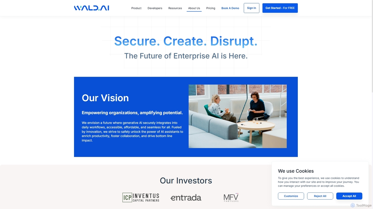 About Wald.ai | Enterprise AI Solutions with Privacy for Wald.ai