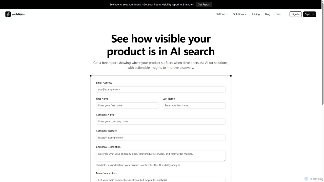 Waldium - The Autonomous Blog Platform for Developer Tools for Waldium