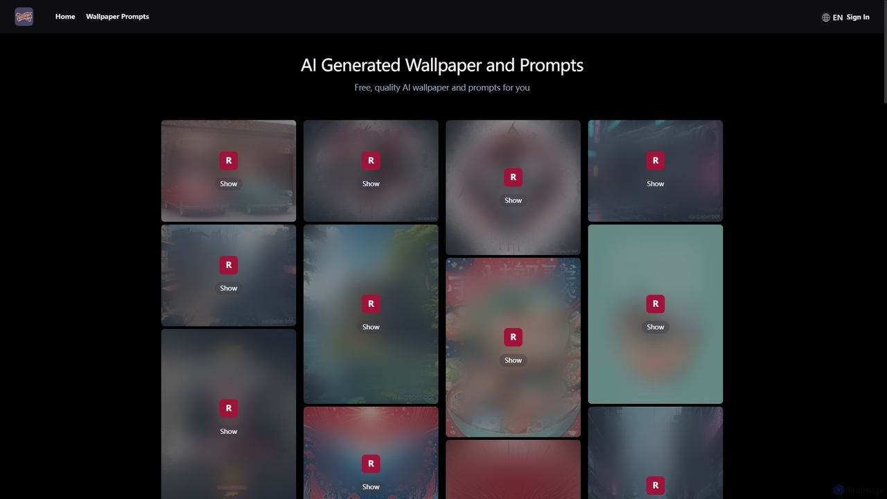 Wallpaper Prompts Gallery | Wallpaper Bot for Wallpaper.bot